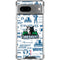 NBA Minnesota Timberwolves Historic Blast Google Pixel 7a Clear Case